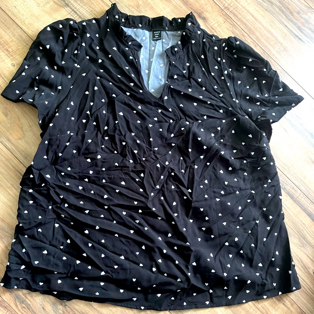 Hearts Blouse 🖤